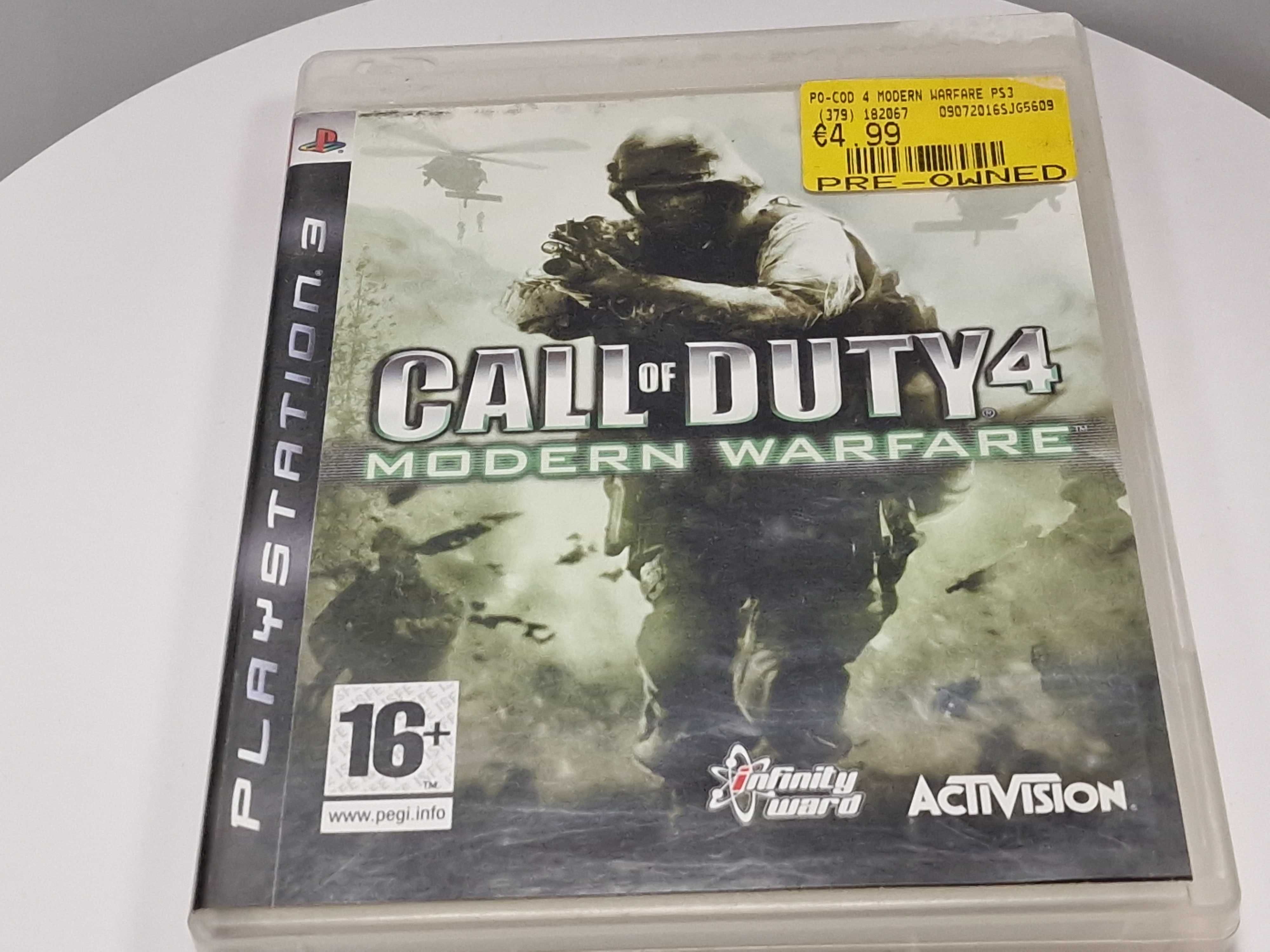 Call  of Duty 4 Modern Warfare PS3 Sklep Zamiana