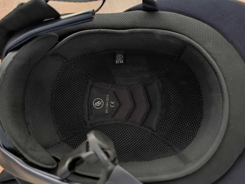 Kask BR Omega granatowo-różowozłoty toczek S  52/54