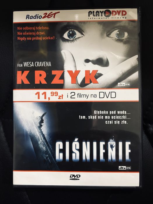 DVD Krzyk, Ciśnienie - stan bdb