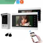 Vídeoporteiro c/ 2 Monitores * S/Fios * WiFi (intercomunicador) * Tuya