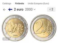 Moeda 2€, Finlândia 2000