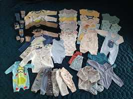 Paka ubrań 68-74 rozmiar 6-9 miesięcy dla chłopca body spodnie bluzy