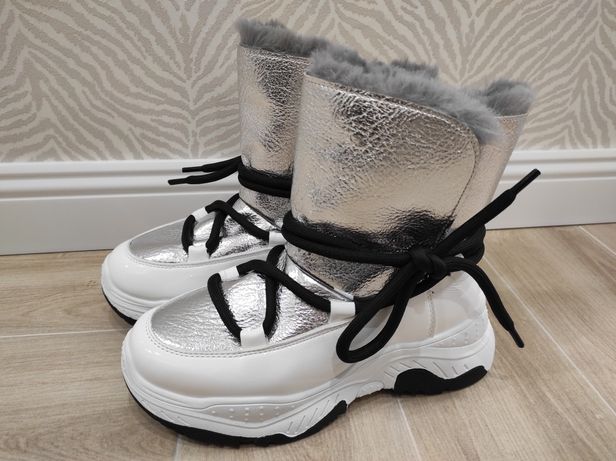 Зимние кроссовки угги зимние ботинки Zara зимние сапоги дутики Alaska