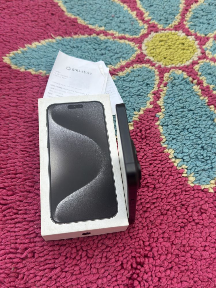 (Troco) Iphone 15 Pro Max 256GB Black novo c/fatura e garantia