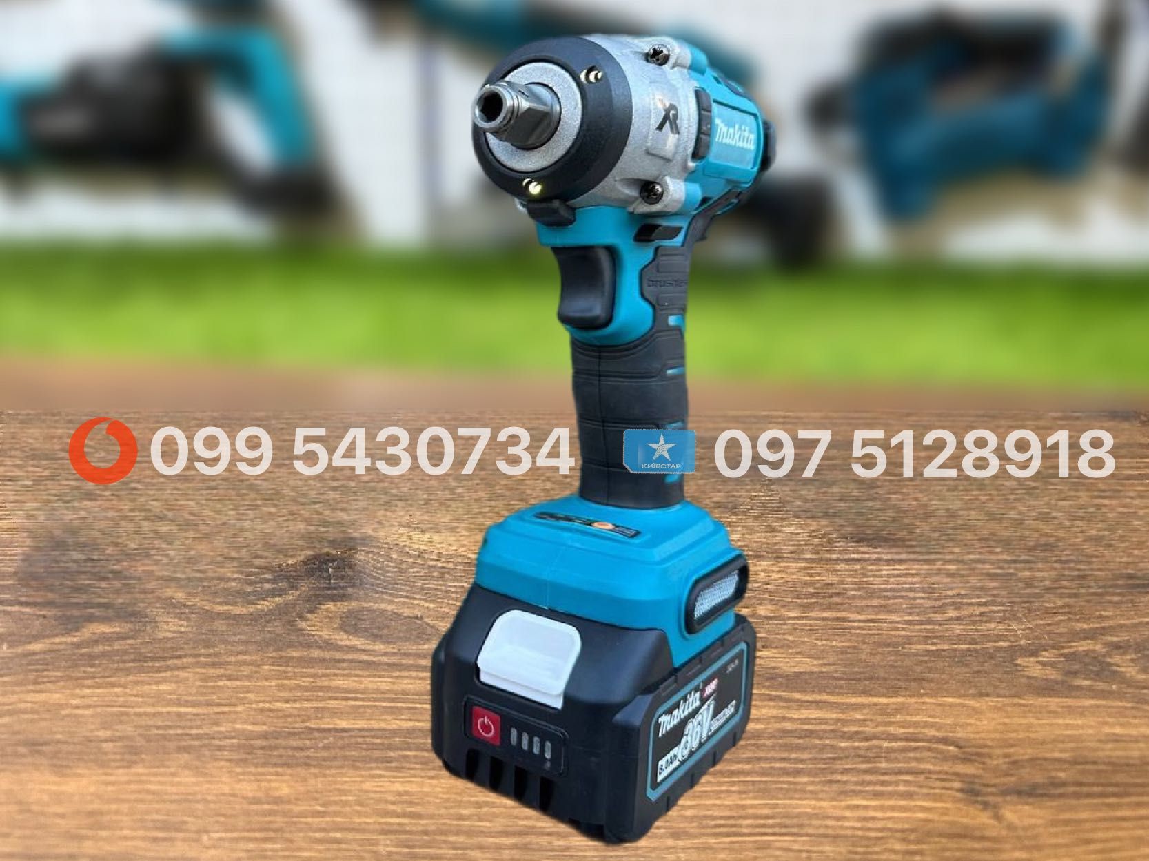 Набір 2/1 Makita Шуруповерт DHP485BL +  Гайковерт DTW650BL 36V 8Ah