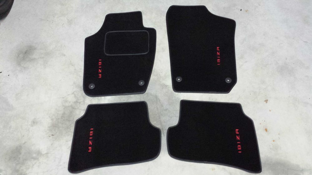 Tapetes Premium Seat Sport, FR e CUPRA para Seat Ibiza, Leon e outros