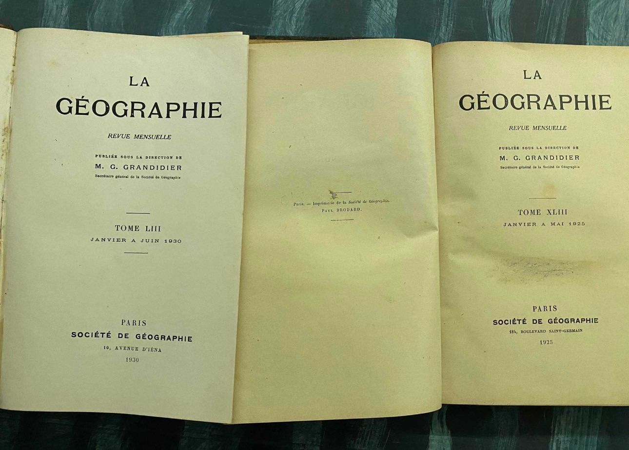 La Géographie - M. G. Grandidier