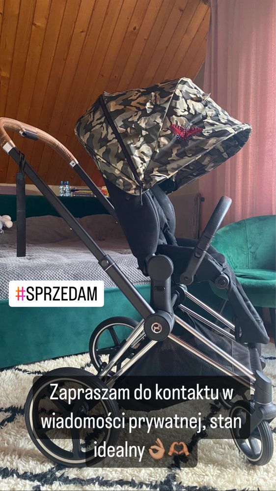 Cybex Priam 2.0 stan idealny