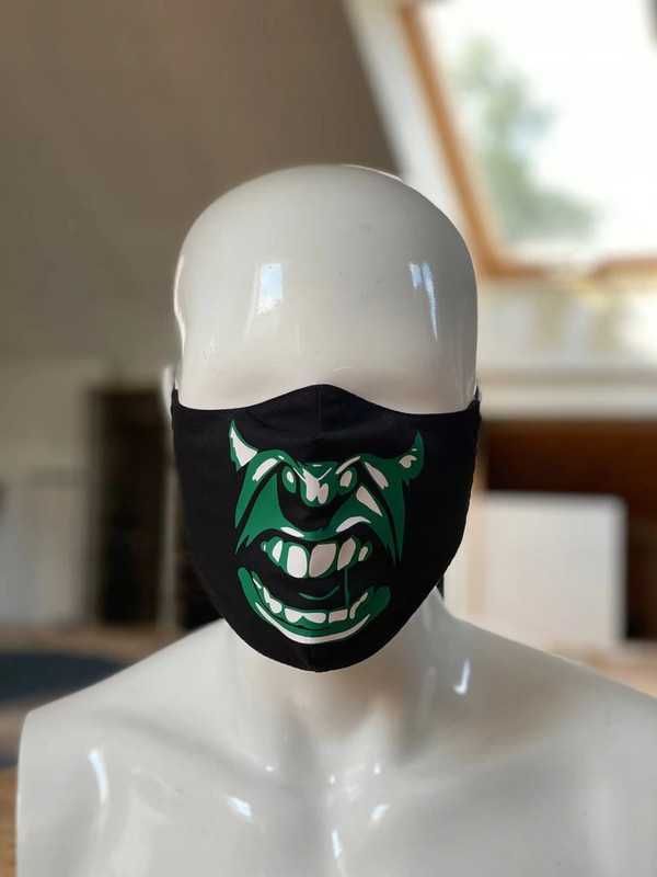 Maseczka maska twarz Angry Hulk Avengers