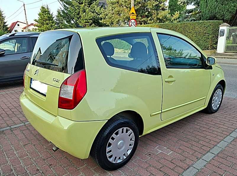 Citroen C2 1.1 Benzyna Przeb- 187 tys.km, Zadbany, M-2008 r