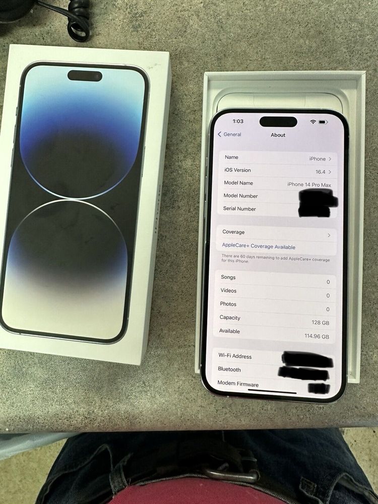 iPhone 14 pro max 128 como novo