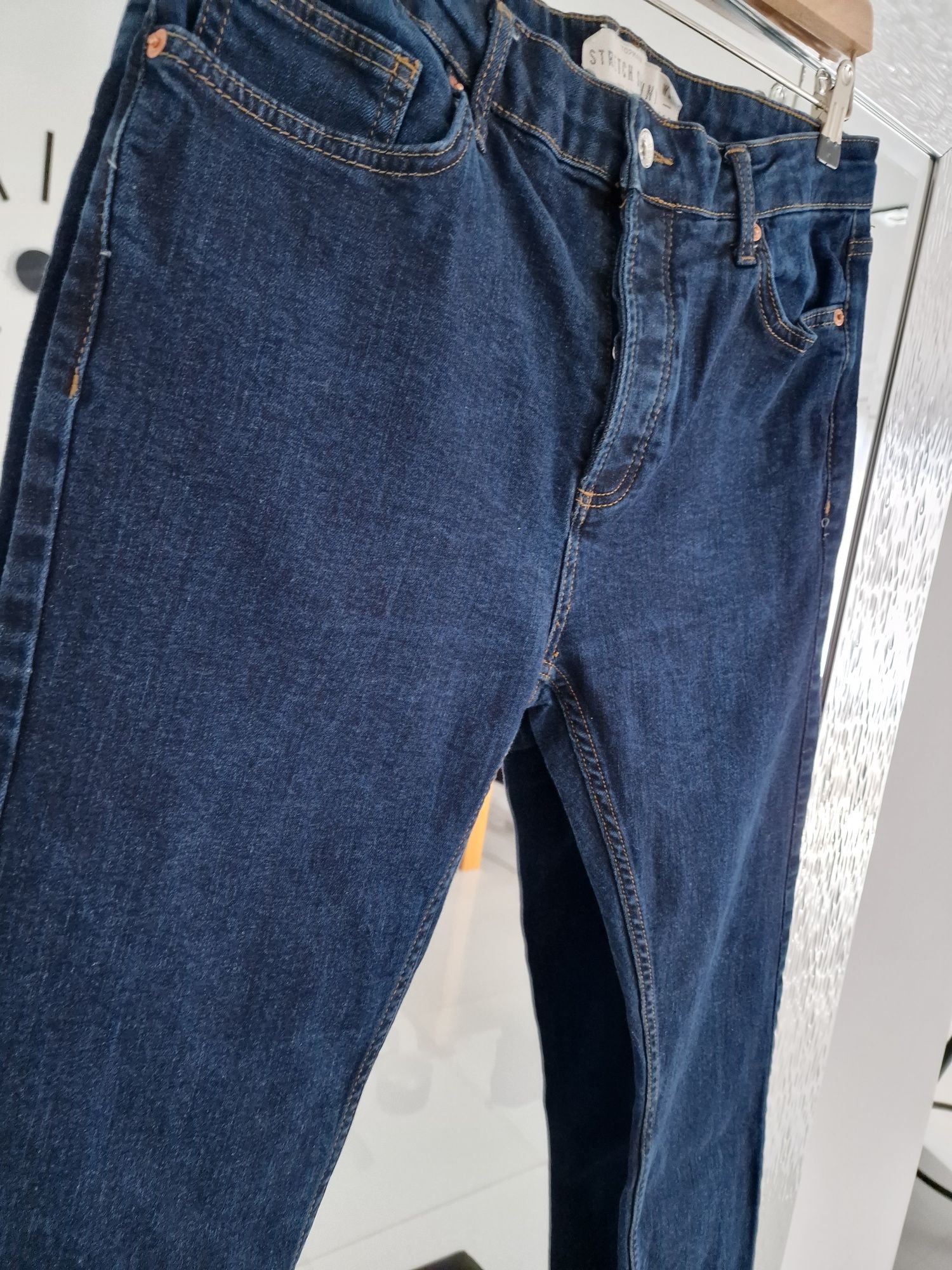 Spodnie Topman stretch skinny 36/32 XL jeansy slim rurki