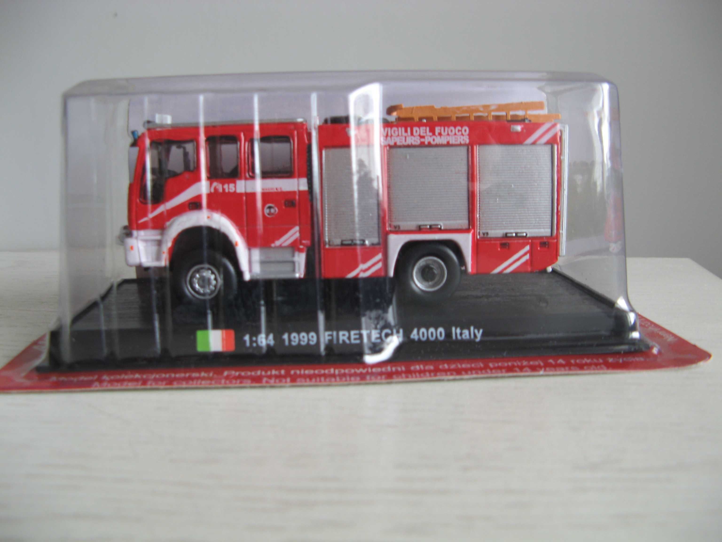 Iveco Magirus Firetech 4000, straż pożarna, 1:64/Nowy!