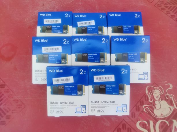 SSD M.2 2280 Western Digital Blue SN550 2TB 3D NAND NVMe