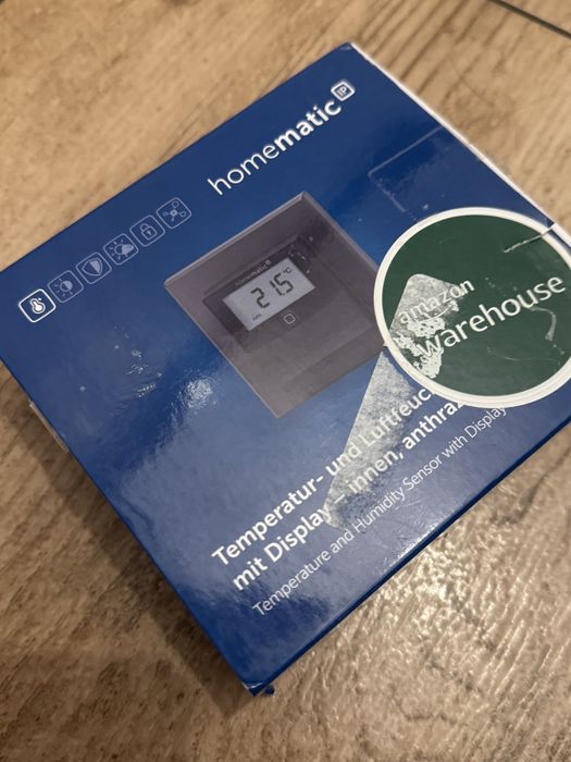 Homematic IP Czujnik temperatury i wilgotności z wyświetlaczem