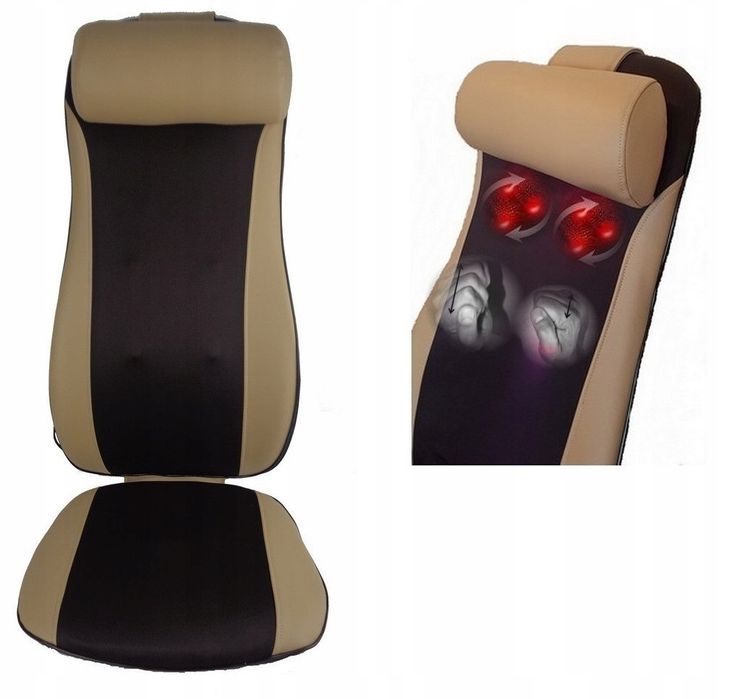 Mata masująca Shiatsu Masażer pleców do masażu ciała z ostukiwaniem