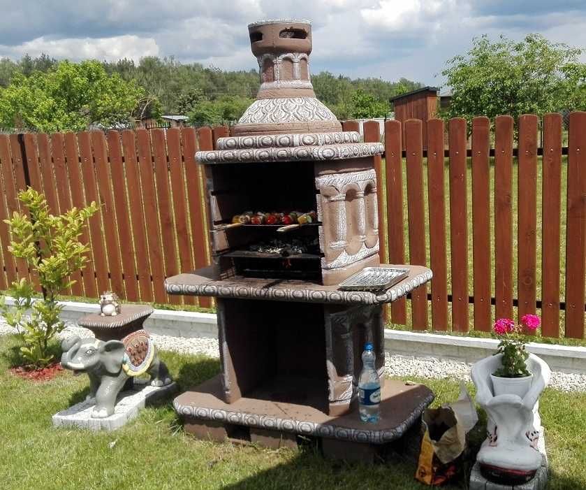 Grill betonowy ogrodowy kominek WYPRZEDAŻ