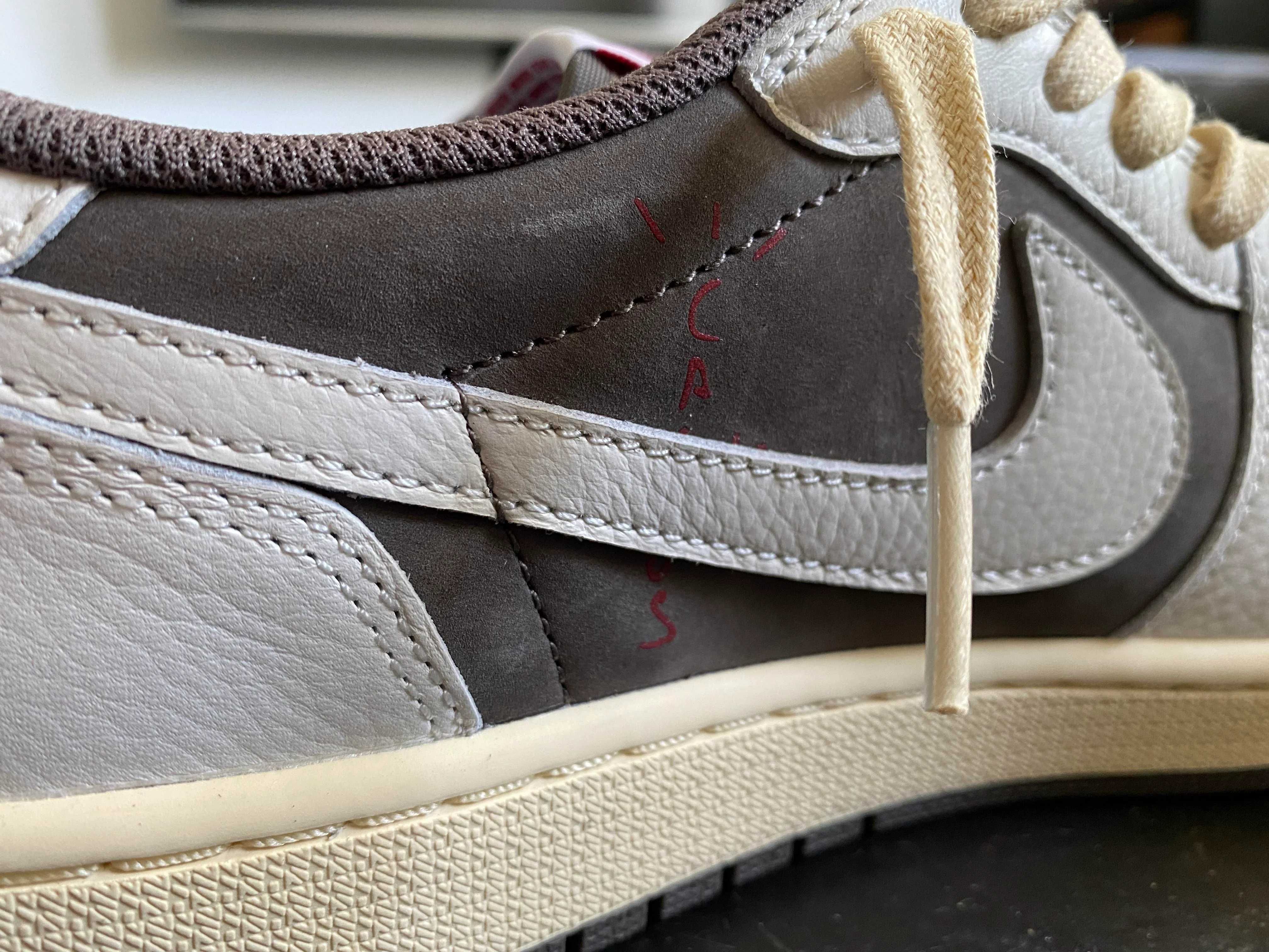 Travis Scott Jordan 1 Low Reverse Mocha