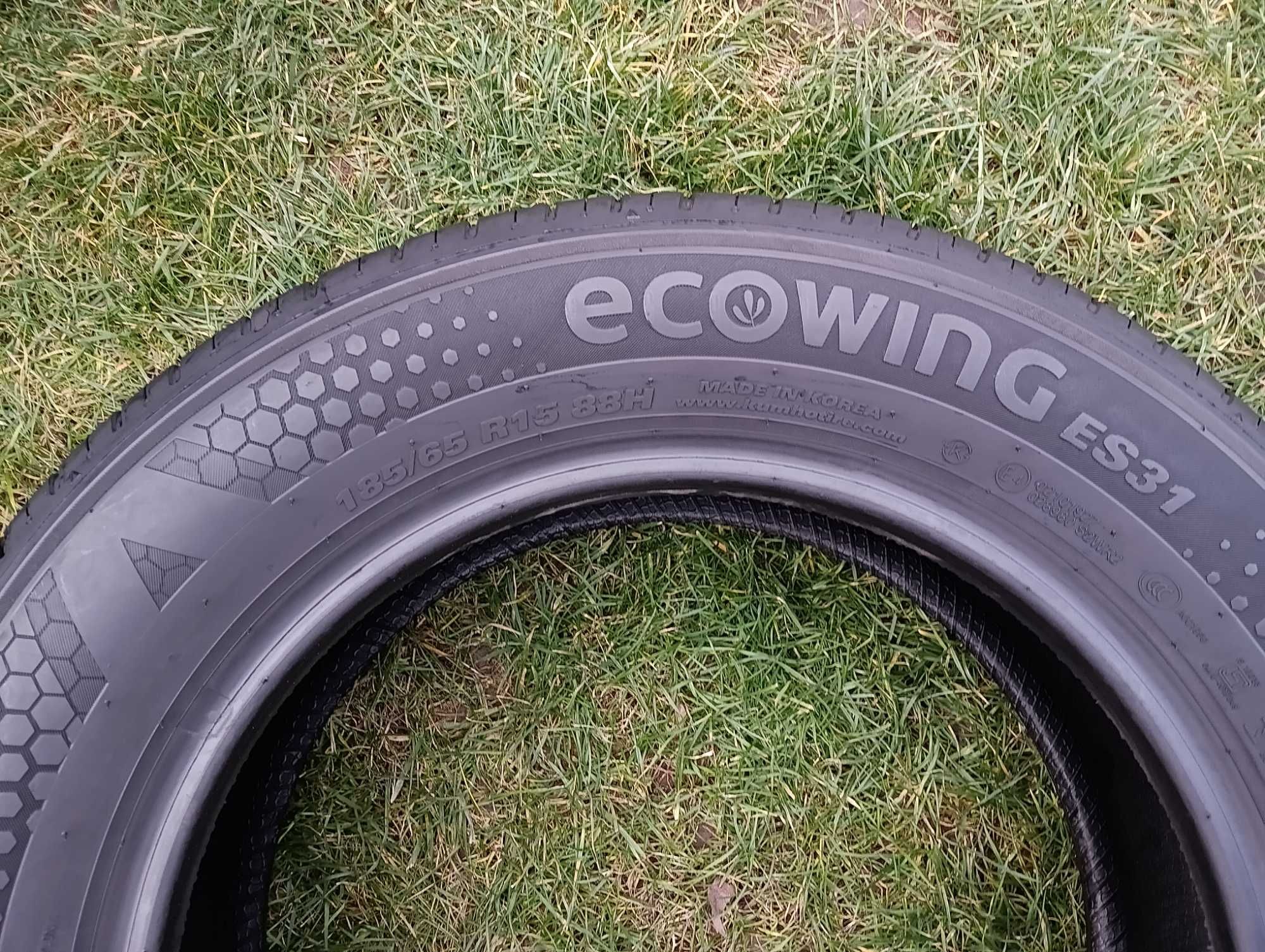 opony 185/65/15 Kumho Ecowing ES31 4 sztuki 7mm 2022