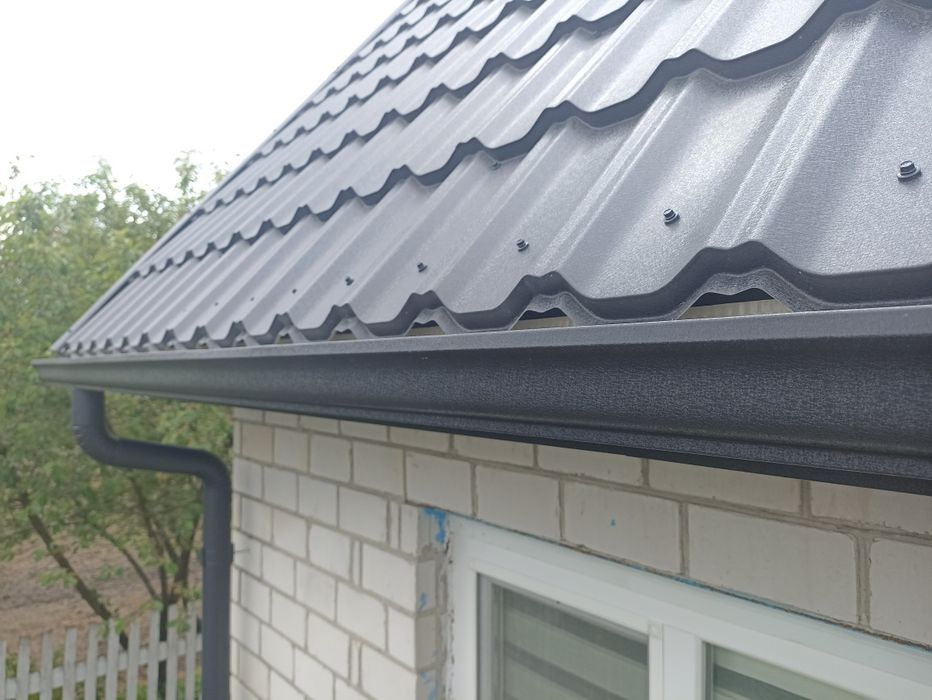 Металеві безшовні водостічні системи(ринви)