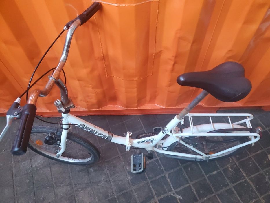 Bike Branca Dobravel.
