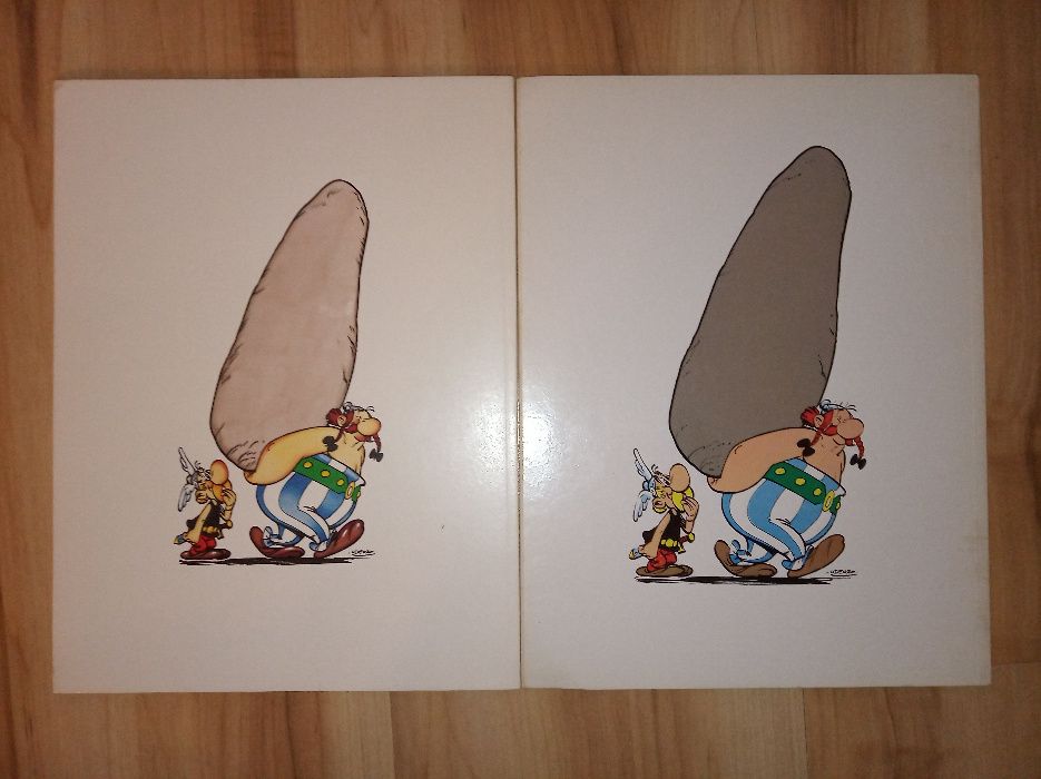 Asterix 1-2 Przygody galla Asterixa Złoty sierp 1990 Goscinny Uderzo