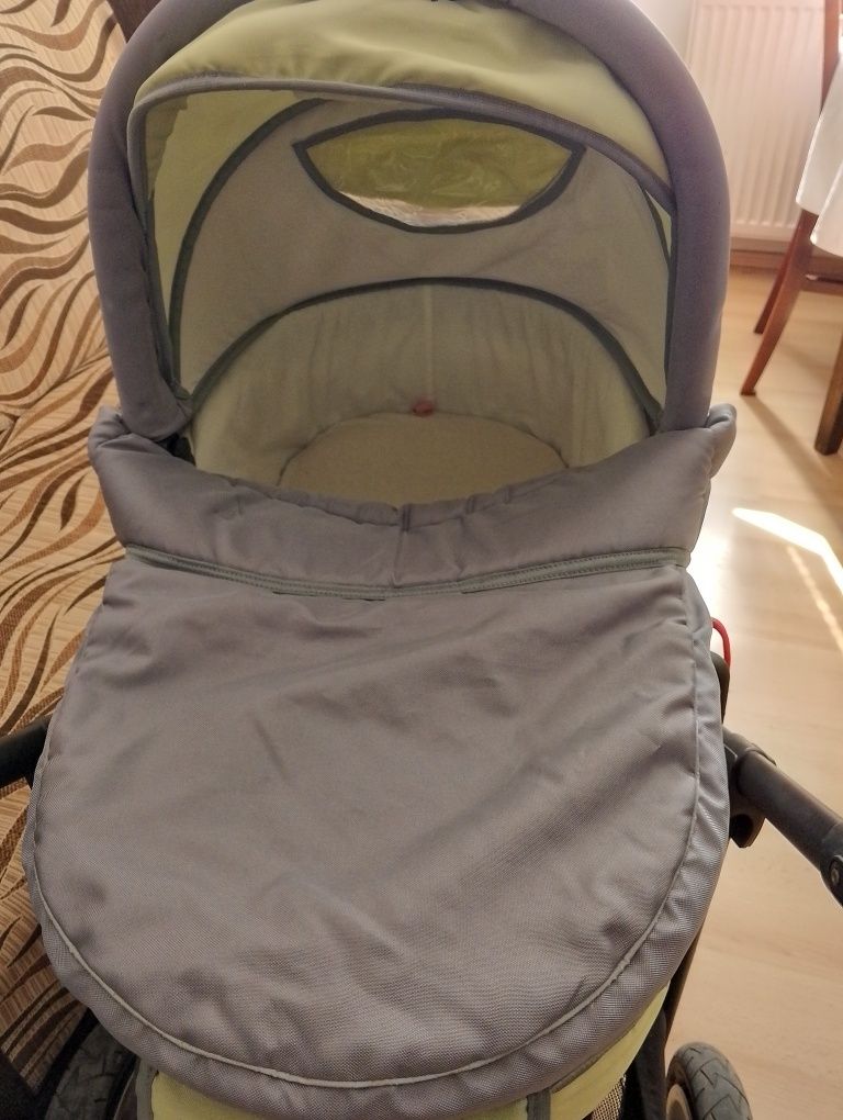 Wózek Hi Treeco 3w1 na pompowanych kołach