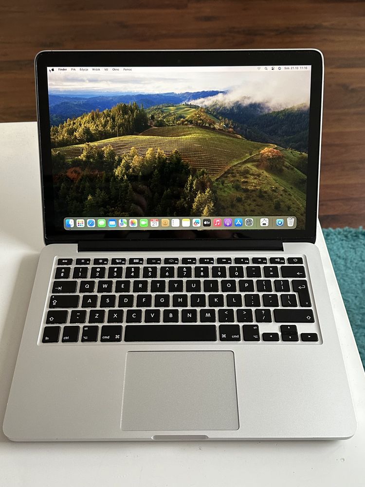 MacBook Pro 2014r nowa bateria, 8/256GB, Mac OS Sonoma