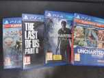 Zestaw 4 gier God of war, the last of us2, uncharted kres i kolekcja