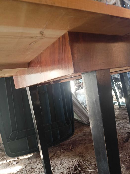 Stary stół PRL rozkładany