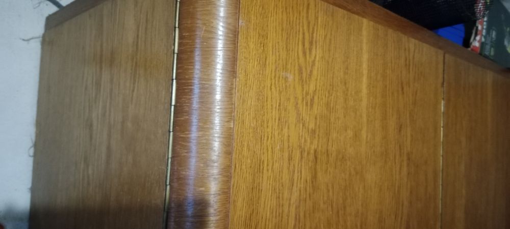 Szafa drewniana 3 drzwiowa lata 50