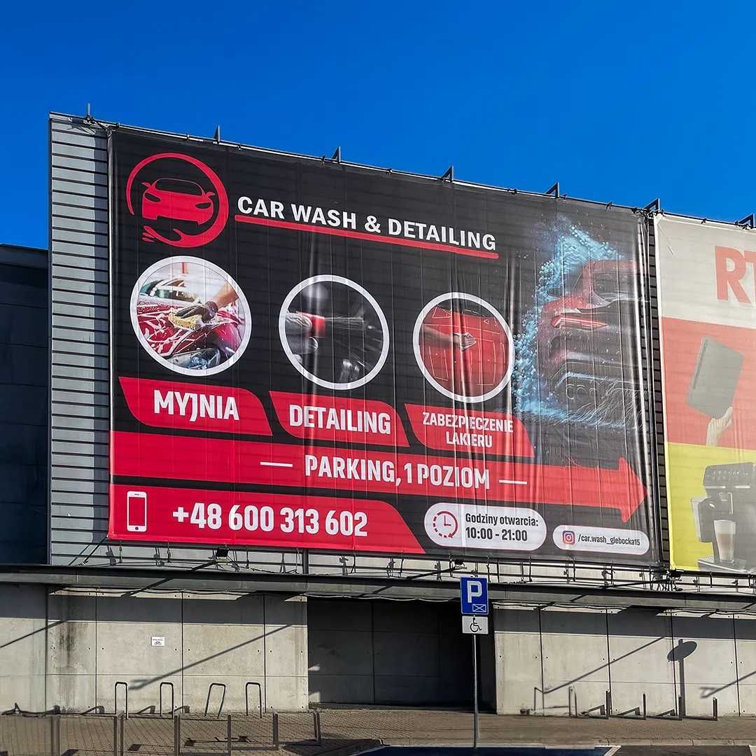 Baner reklamowy z Twoim nadrukiem
