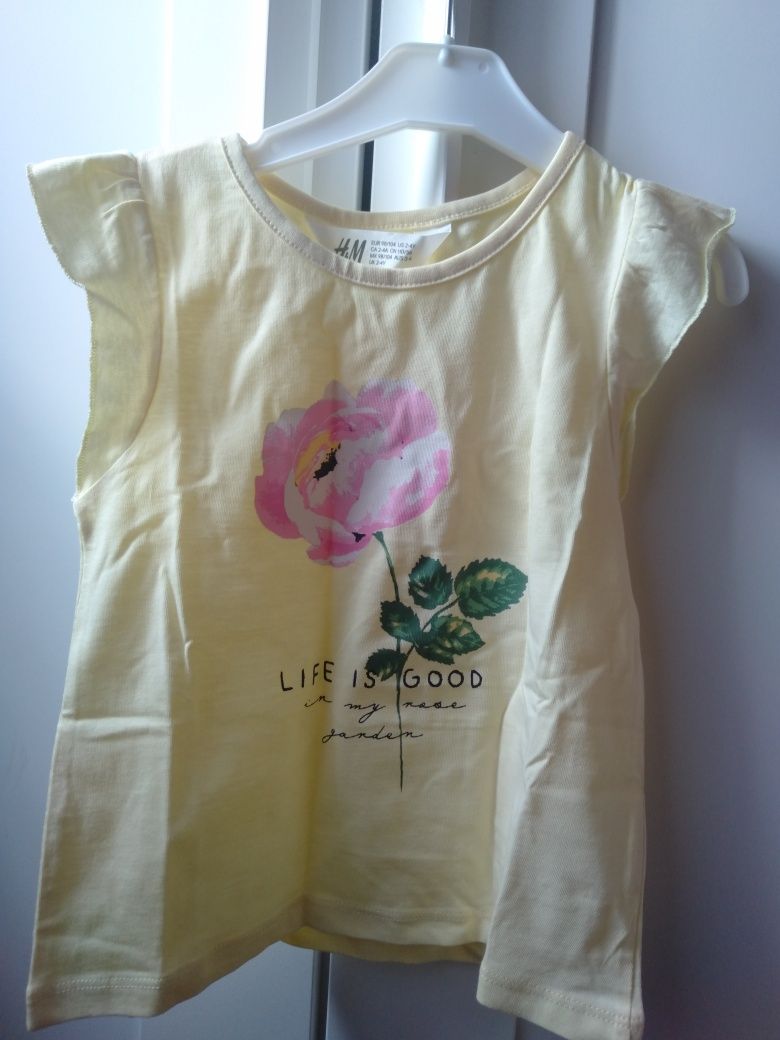 Bluzka koszulka T-shirt H&M nowa bez metki
