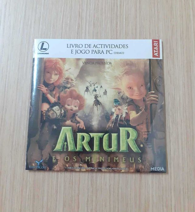 Artur e os Minimeus (DVD + Jogo PC)