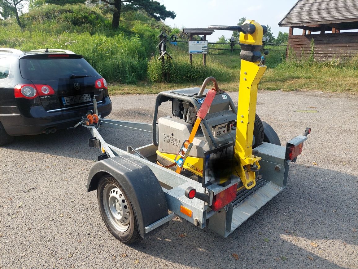 Wynajem zagęszczarki 500 KG Wacker wynajme ubijarka płyta transport