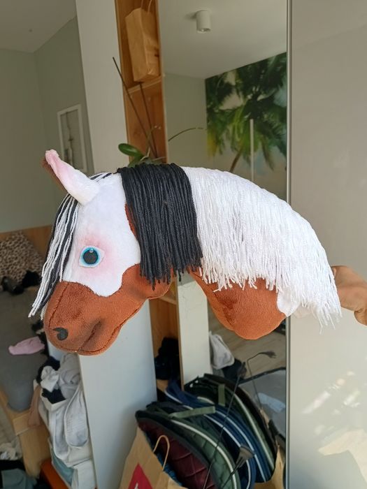 Hobby horse a3 brązowy-srokaty