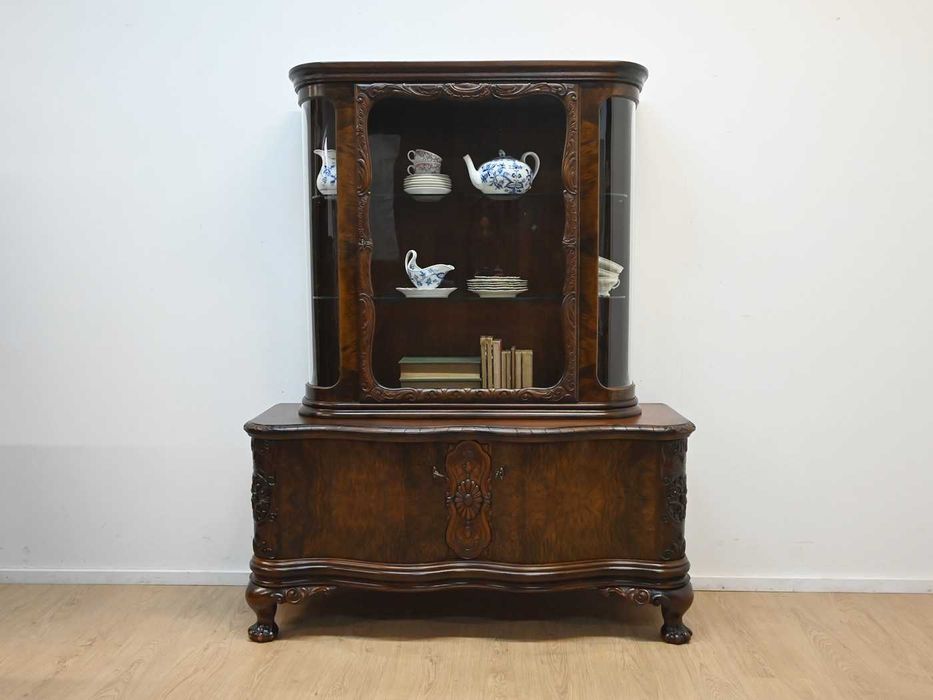 piękna orzechowa serwantka 102204