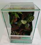 Terrarium dla gekona orzęsionego z wodospadem ledami AquaWaves TW33TR