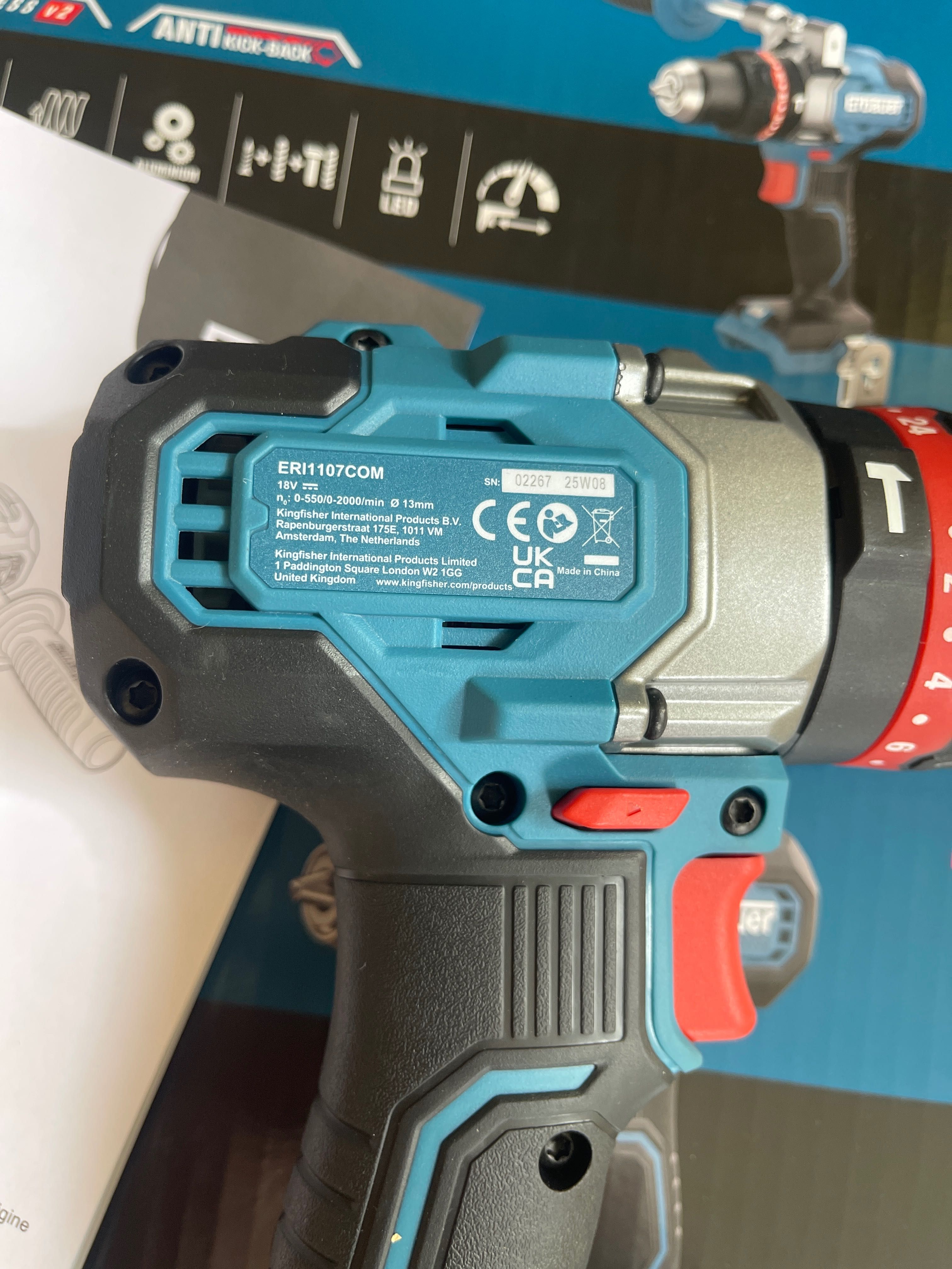 WIERTARKO wkrętarka erbauer 18v 150nm gwarancja najnowszy model gwaran
