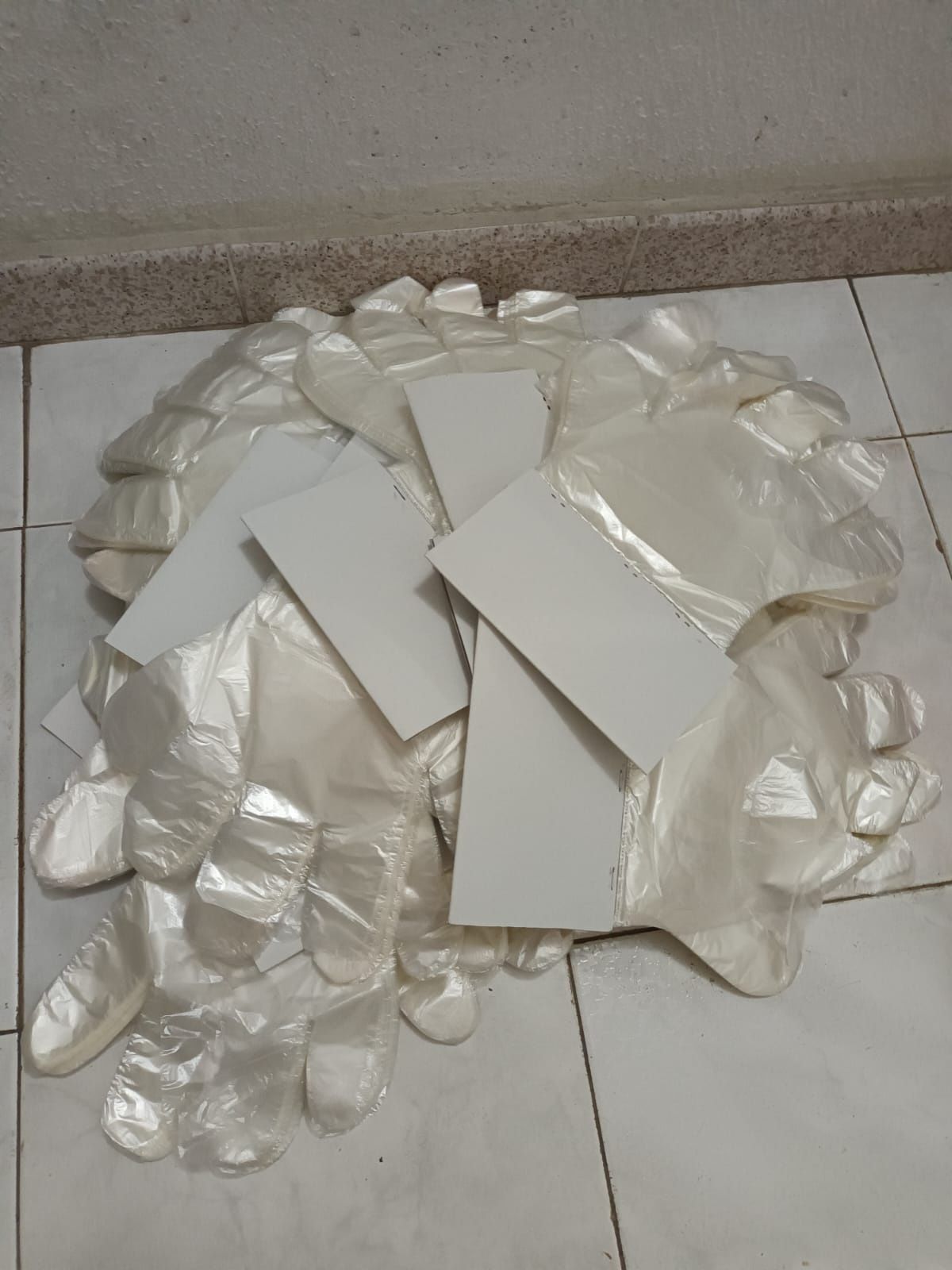 5 packs de luvas palhaço