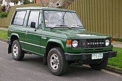 Mitsubishi Pajero (1982-1991) автошрот Авторозборка запчастини