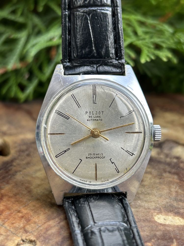 Stary radziecki zegarek Poljot de lux Automatic