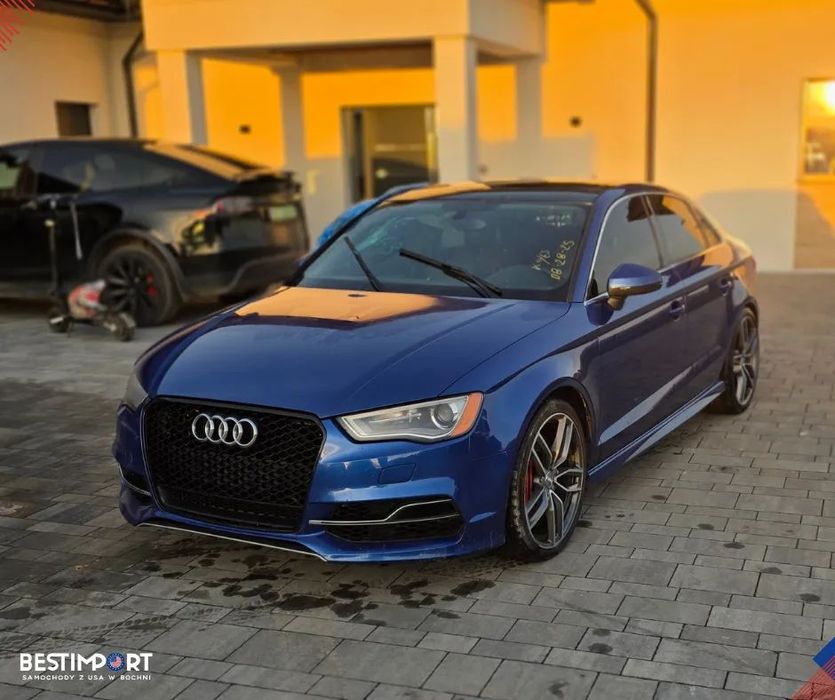 Audi S3 Sportback PREMIUM PLUS 2.0 TFSI QUATTRO 2015 Niebieski | na placu w PL