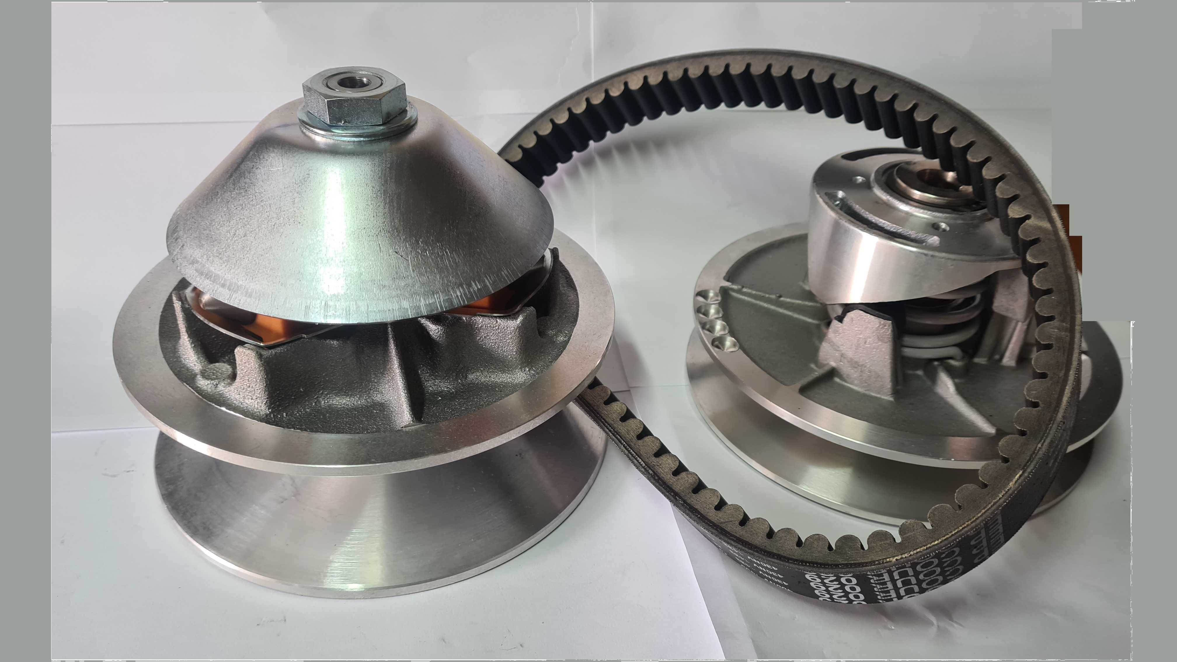 Zestaw sprzęgło wariator pas napędowy Aixam 400 500 A721 A741 630