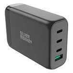 Ładowarka GaN Silver Monkey Sma151, 130w 3xUSB-C Pd Usb-a Qc 3.0 z odł