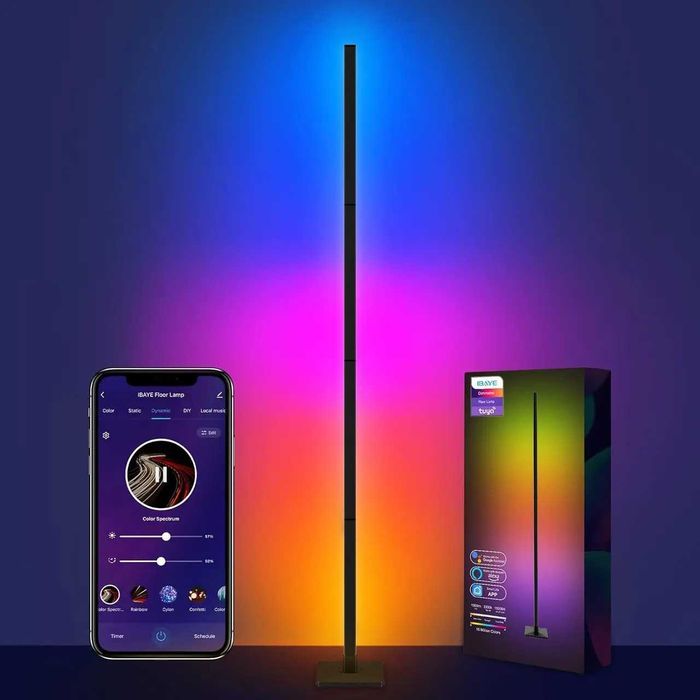 Розумна торшерна лампа IBAYE Tuya Smart