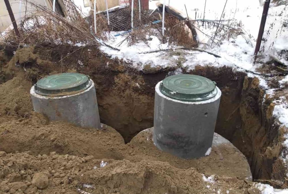 Каналізація з бетонних кілець септик - ТУ15 монтаж за день