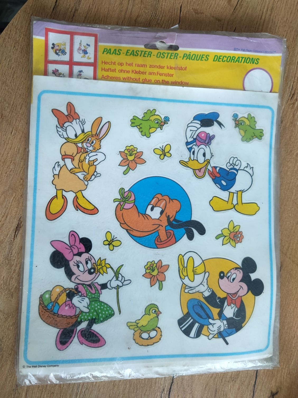 Naklejki Disney Vintage lata 90 NOWE dwustronny pakiet