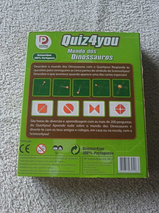 Quiz4you - Mundo dos Dinossauros (Em Português)!