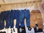 Spodnie sztruksowe h&m r.74 plus joggery joggersy